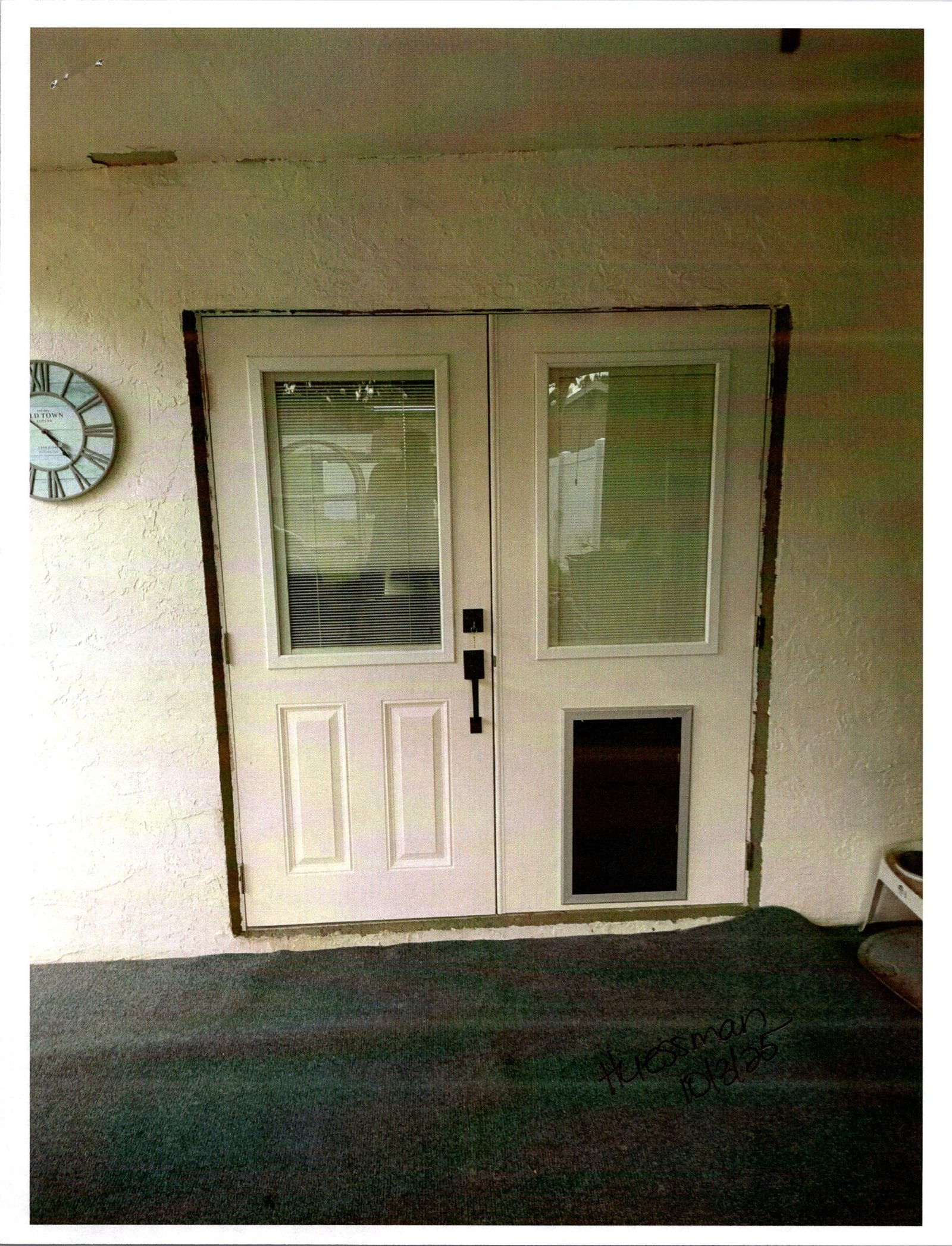 Baker Residence — after door installation