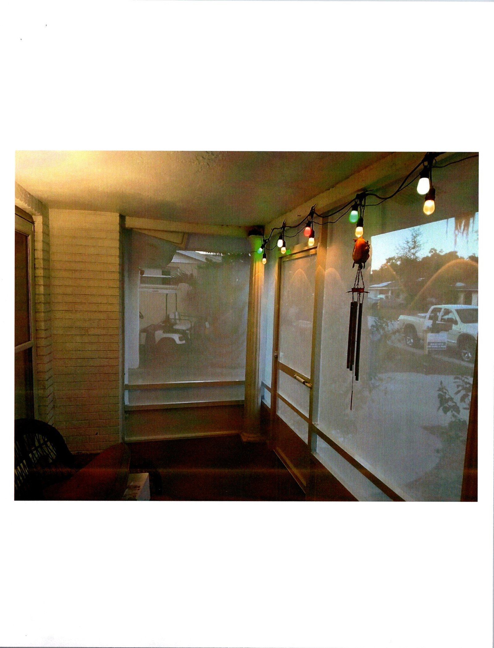 Carpenter porch — after installation