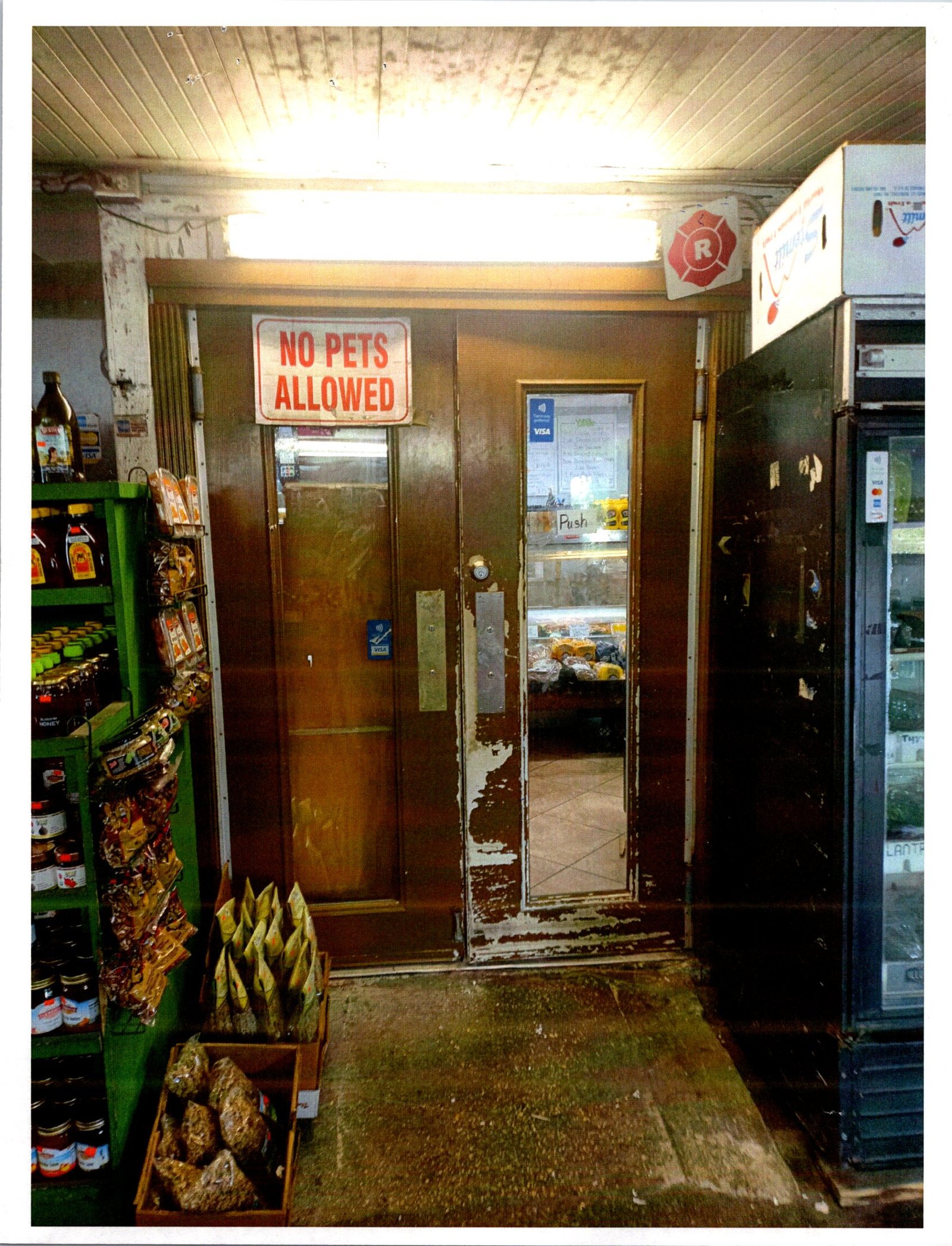 Steve's Produce — after door installation